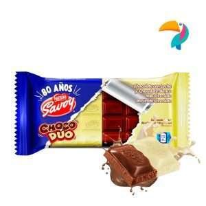 Chocolate Chocodúo Savoy (Leche y Blanco) 130g