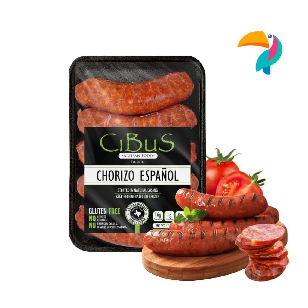 Cibus Raro Chorizo Español CIBUS 17.6 oz | Amazonas Latin Market