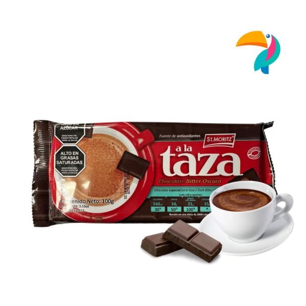 Chocolate Bitter Oscuro (Taza) St. Moritz 100 g