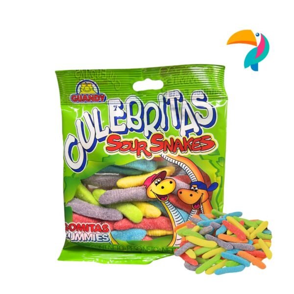 Gomitas Culebritas Sour Guandy 3.5 oz