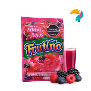 Frutiño Mezcla en Polvo Sabor a Frutos Rojos 10 g