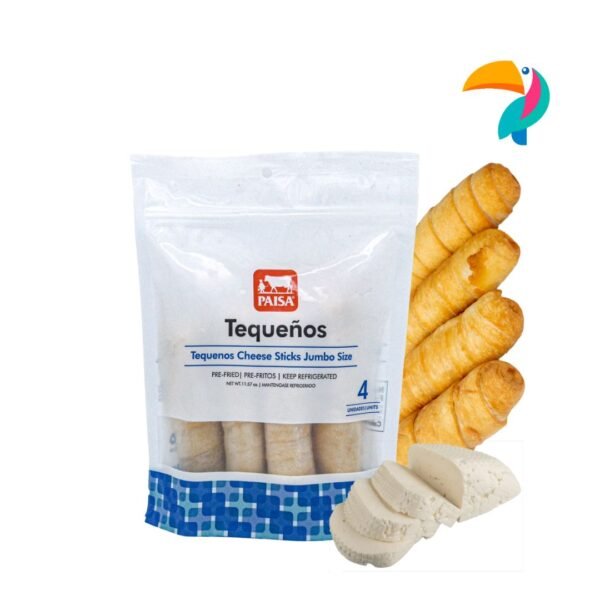 Tequeños Jumbo Paisa Precocidos 4 Unidades