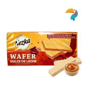 Galletas Wafers Nezka con Crema de Dulce de Leche 3.52oz