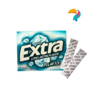 EXTRA Chicle Sin Azúcar Sabor Polar Ice 15u.