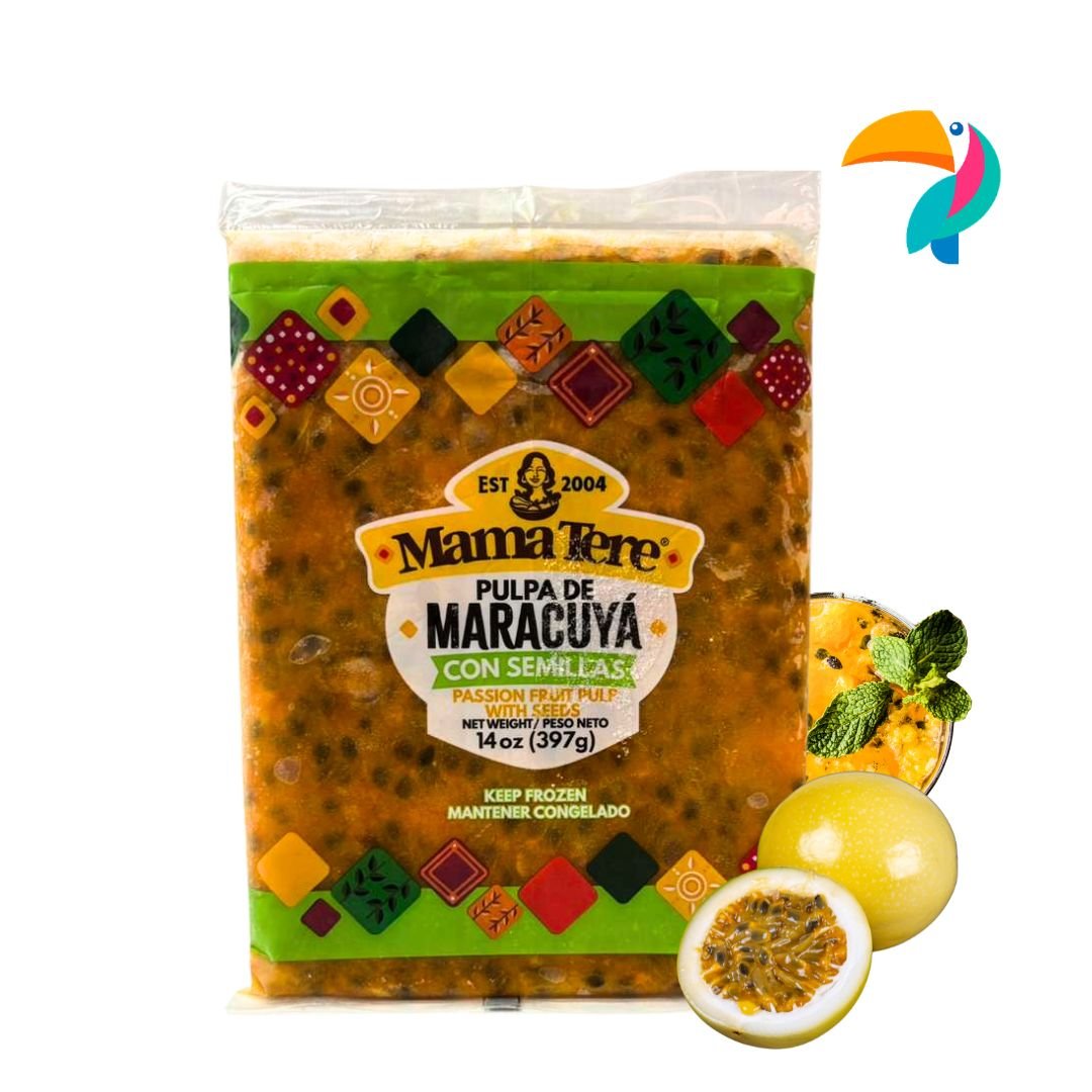 Pulpa de Maracuyá (Parchita) C/Semilla Mama Tere 14oz