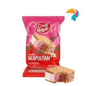Helado Sándwich Napolitano Crem Helado 2.9 oz