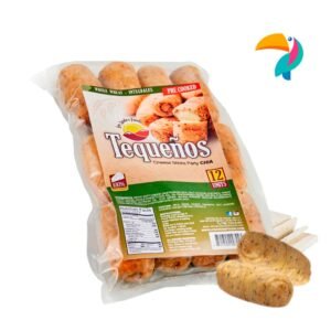Tequeños Premium de Chía Precocidos de Queso Los Andes Foods X12 Unidades