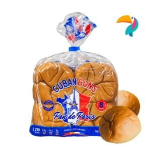 Panecillos Cubanos - Cuban Buns Pan de París 8u. 18.5 oz