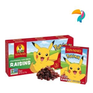 Pasas de Uva Sun-Maid Edición Pokémon - Pack 6 Unidades (170g)